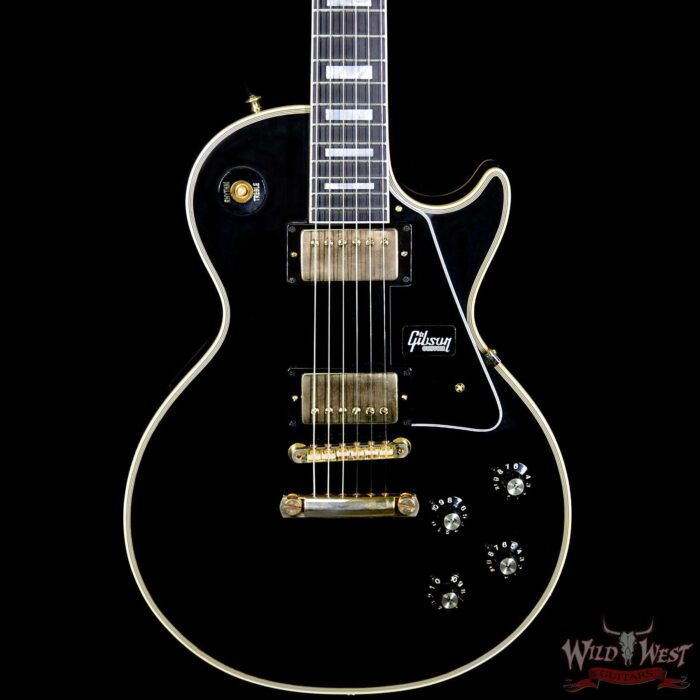 2018 Gibson Custom Shop 50th Anniversary 1968 Les Paul Custom Ebony - Image 3