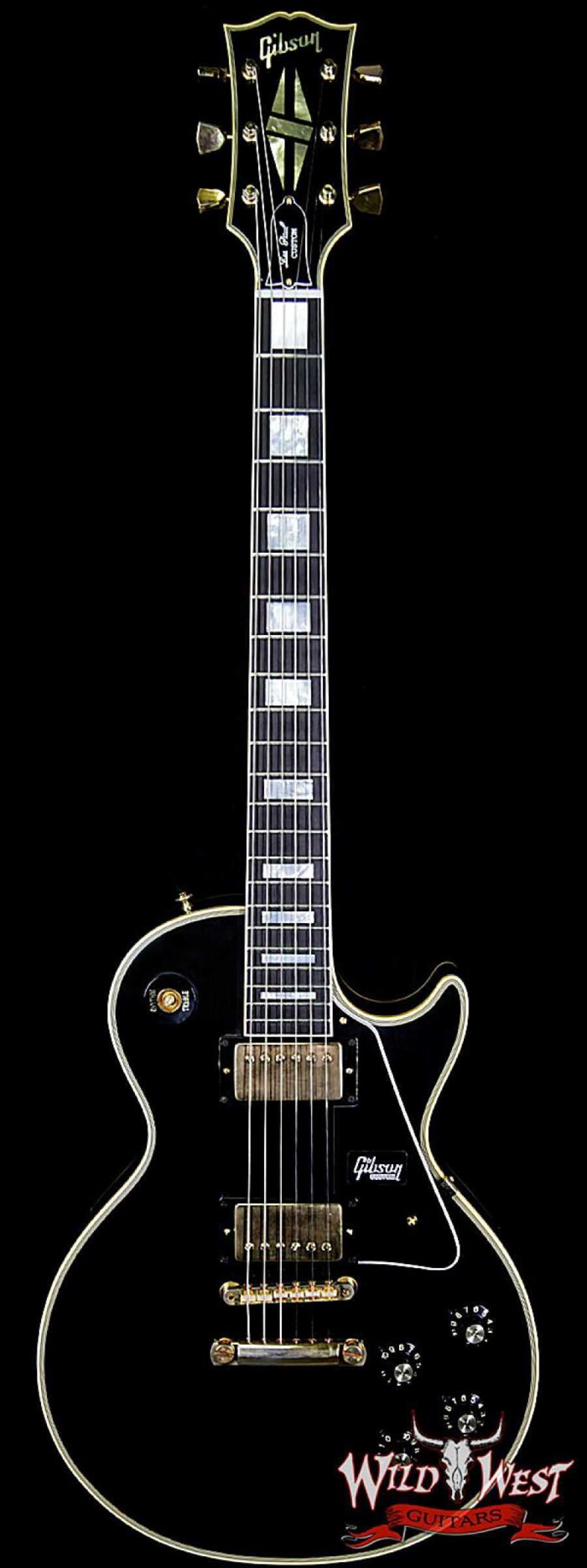 2018 Gibson Custom Shop 50th Anniversary 1968 Les Paul Custom Ebony - Image 1