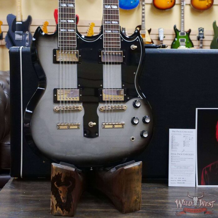 Jim Root Collection Gibson Custom Shop EDS-1275 Silverburst - Image 5