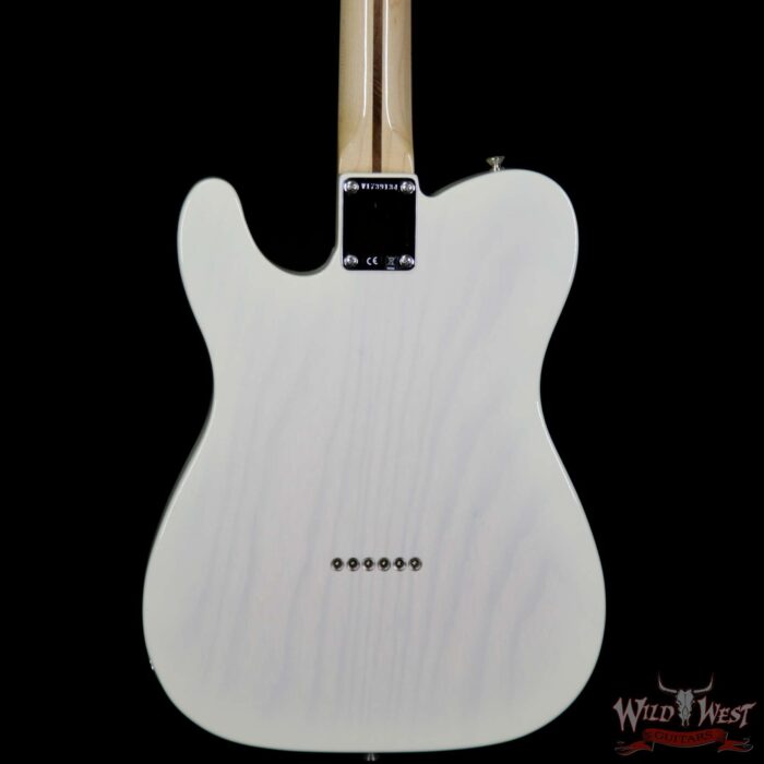 Fender USA American Vintage ‘58 Telecaster Maple Neck Aged White Blonde - Image 6