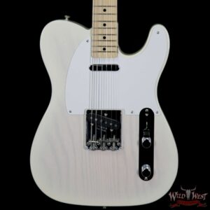 Fender USA American Vintage ‘58 Telecaster Maple Neck Aged White Blonde - Image 3