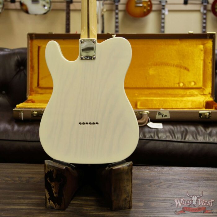 Fender USA American Vintage ‘58 Telecaster Maple Neck Aged White Blonde - Image 13