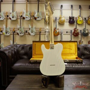 Fender USA American Vintage ‘58 Telecaster Maple Neck Aged White Blonde - Image 11