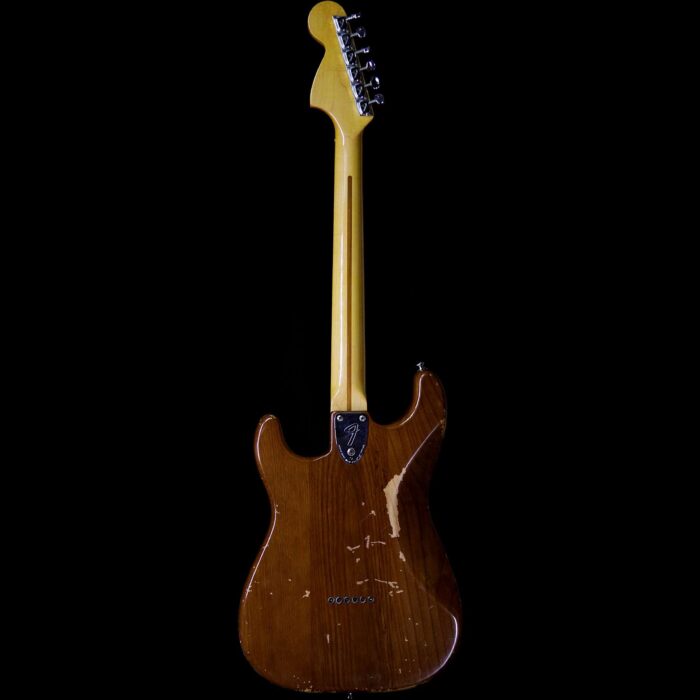 1979 Fender USA Stratocaster Hardtail Maple Neck Fat Head Mocha Brown - Image 4