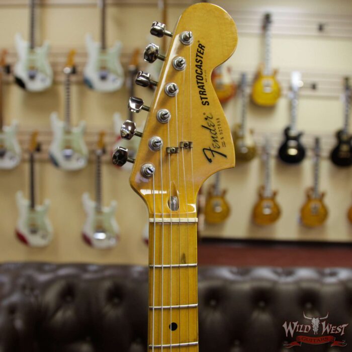 1979 Fender USA Stratocaster Hardtail Maple Neck Fat Head Mocha Brown - Image 5