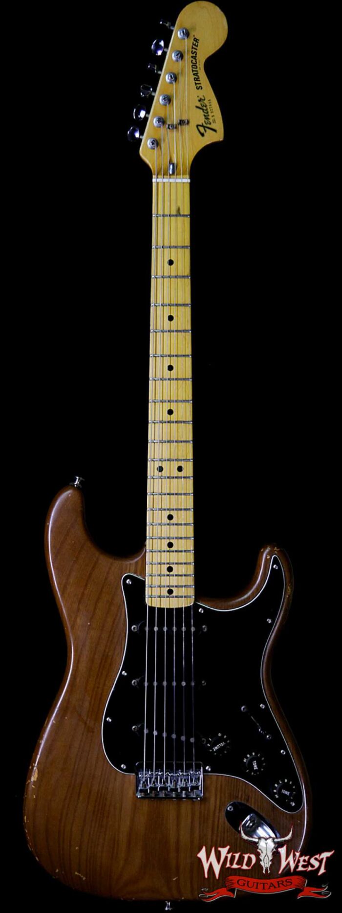 1979 Fender USA Stratocaster Hardtail Maple Neck Fat Head Mocha Brown - Image 1