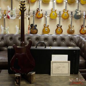 1994 PRS Dragon III # 47 of 100 Special Order Quilt Top Brazilian Rosewood Fingerboard Dark Cherry Sunburst - Image 13