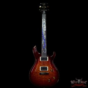 1994 PRS Dragon III # 47 of 100 Special Order Quilt Top Brazilian Rosewood Fingerboard Dark Cherry Sunburst - Image 4