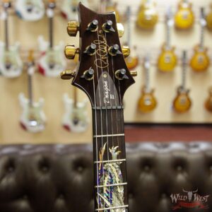 1994 PRS Dragon III # 47 of 100 Special Order Quilt Top Brazilian Rosewood Fingerboard Dark Cherry Sunburst - Image 6