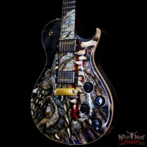 Paul Reed Smith PRS Singlecut Dragon 2002 #97 Brazilian Rosewood Neck and Board Whale Blue - Image 2