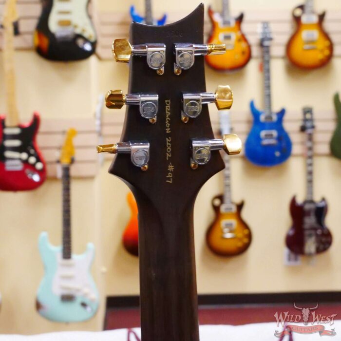 Paul Reed Smith PRS Singlecut Dragon 2002 #97 Brazilian Rosewood Neck and Board Whale Blue - Image 11