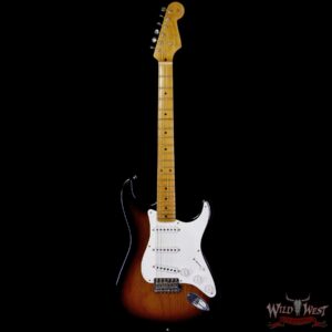 2004 Fender Custom Shop Yuriy Shishkov Masterbuilt 50th Anniversary 1954 Stratocaster Closet Classic 2 Tone Sunburst 7.20 lbs - Image 3