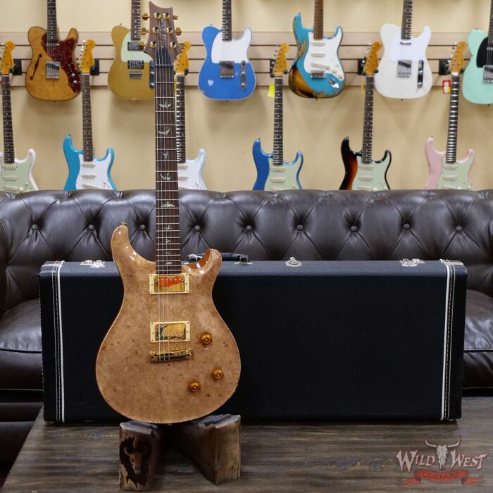 2005 Paul Reed Smith 20th Anniversary Artist Package Custom 22 Burl Maple Top Natural - Image 7