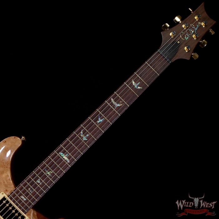 2005 Paul Reed Smith 20th Anniversary Artist Package Custom 22 Burl Maple Top Natural - Image 5