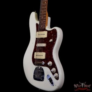 2006 Fender Custom Shop Masterbuilt Bass VI Built Refinished Modified by Chris Fleming 8.85 lbs - Image 2