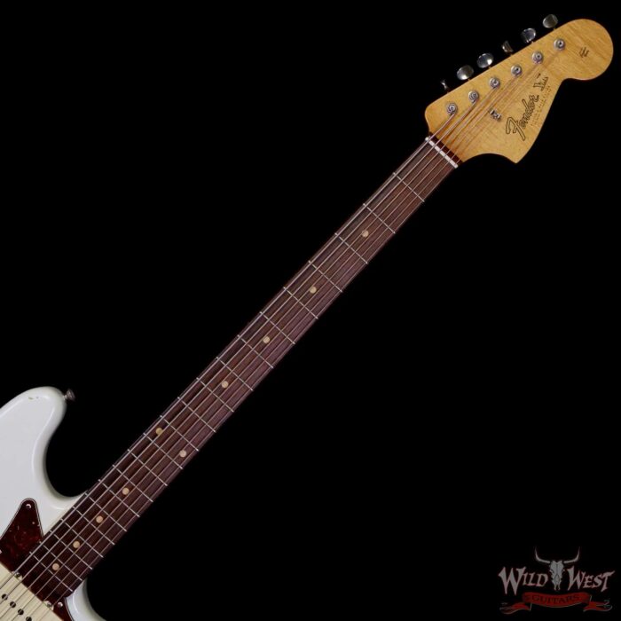 2006 Fender Custom Shop Masterbuilt Bass VI Built Refinished Modified by Chris Fleming 8.85 lbs - Image 4