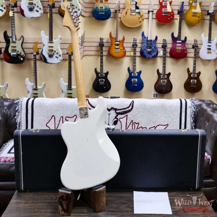 2006 Fender Custom Shop Masterbuilt Bass VI Built Refinished Modified by Chris Fleming 8.85 lbs - Image 9