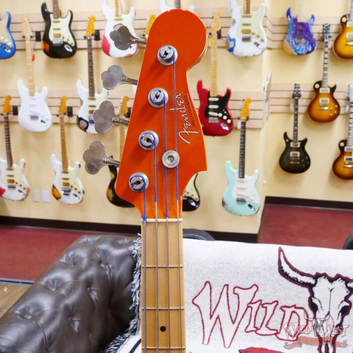 2007 Fender Custom Shop Dennis Galuszka Masterbuilt 1962 P-Bass Precision Bass P/J Pickups Capri Orange - Image 6