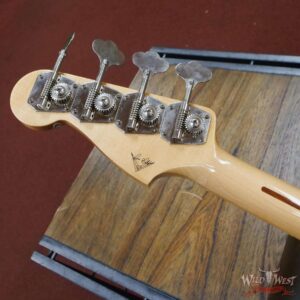 2007 Fender Custom Shop Dennis Galuszka Masterbuilt 1962 P-Bass Precision Bass P/J Pickups Capri Orange - Image 11