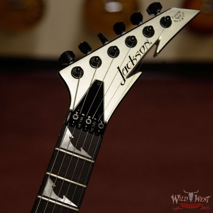 2009 NAMM Limited Jackson Custom Shop Pablo Santana Masterbuilt 3/4 Size Mini Extreme Warrior Floyd Rose Quicksilver - Image 5