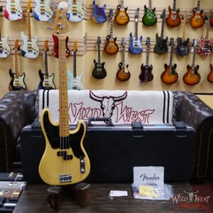 2011 Fender 60th Anniversary P-Bass Maple Fingerboard Blackguard Blonde - Image 4
