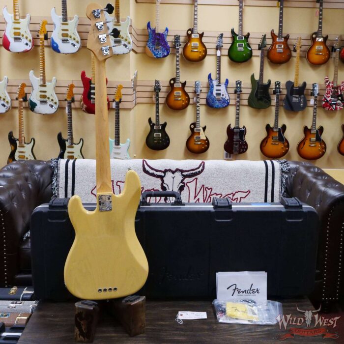 2011 Fender 60th Anniversary P-Bass Maple Fingerboard Blackguard Blonde - Image 7