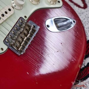 2011 Fender Custom Shop 1962 Stratocaster Relic Dakota Red 7.50 lbs - Image 10