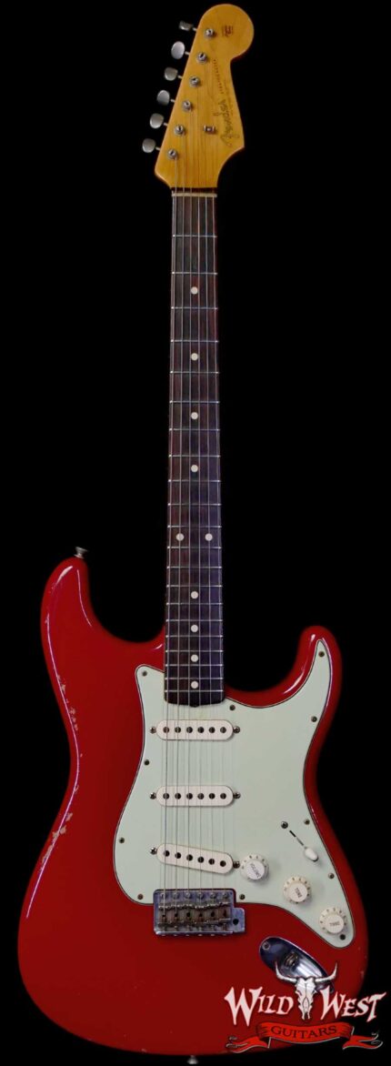 2011 Fender Custom Shop 1962 Stratocaster Relic Dakota Red 7.50 lbs