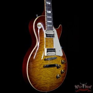 2012 Gibson Custom Shop 1959 Les Paul Gloss R9 Quilt Maple Top Honey Burst 7.75 LBS - Image 4