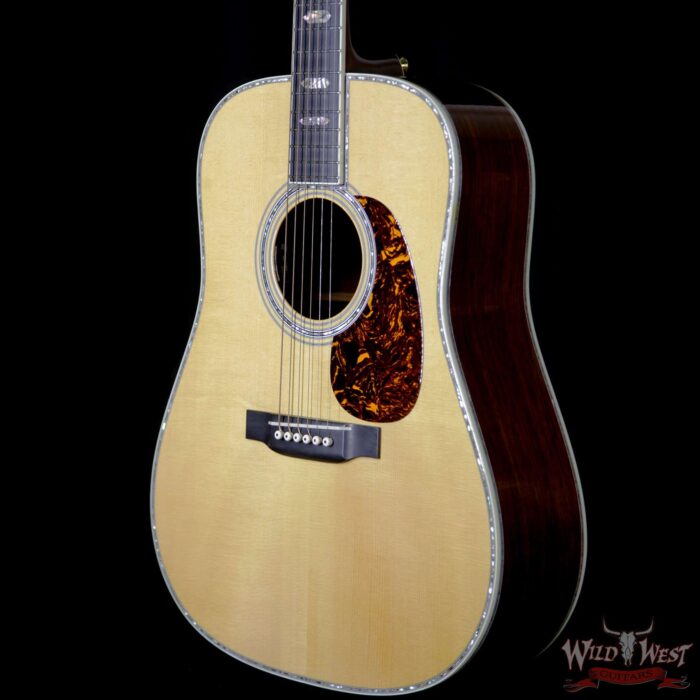 2013 Martin Limited Edition D-45 Commemorative #47 of 91 Adirondack Spruce with Madagascar Rosewood Electric-Acoustic - Image 2