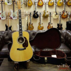 2013 Martin Limited Edition D-45 Commemorative #47 of 91 Adirondack Spruce with Madagascar Rosewood Electric-Acoustic - Image 7