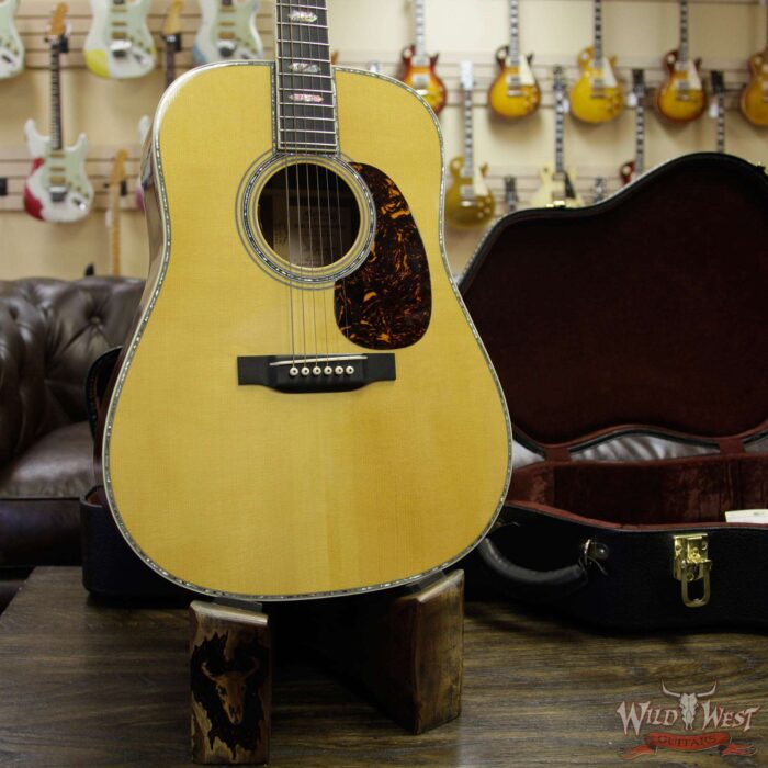 2013 Martin Limited Edition D-45 Commemorative #47 of 91 Adirondack Spruce with Madagascar Rosewood Electric-Acoustic - Image 8
