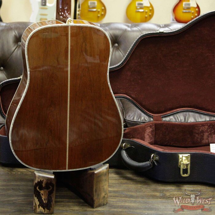 2013 Martin Limited Edition D-45 Commemorative #47 of 91 Adirondack Spruce with Madagascar Rosewood Electric-Acoustic - Image 10