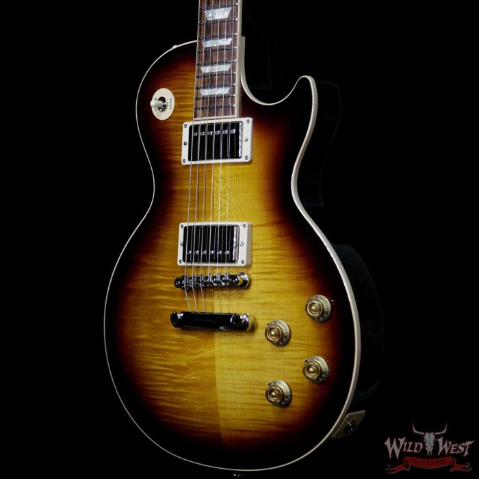 Gibson USA 2018 Les Paul Traditional Tobacco Sunburst - Image 2