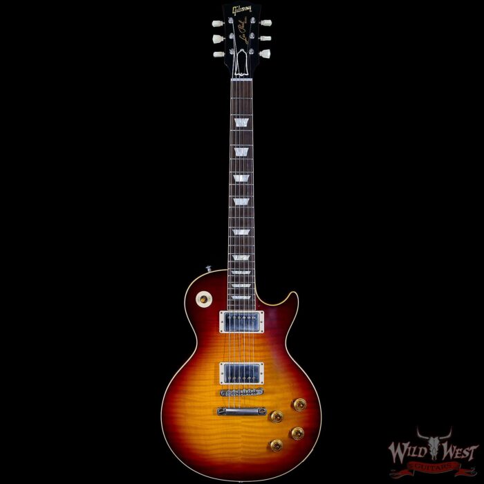 2018 Gibson Custom Shop 1959 Les Paul Standard Reissue VOS Vintage Cherry Owned by Jon Levin of Dokken 8.55 LBS - Image 4