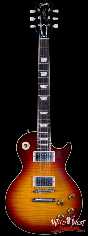 2018 Gibson Custom Shop 1959 Les Paul Standard Reissue VOS Vintage Cherry Owned by Jon Levin of Dokken 8.55 LBS