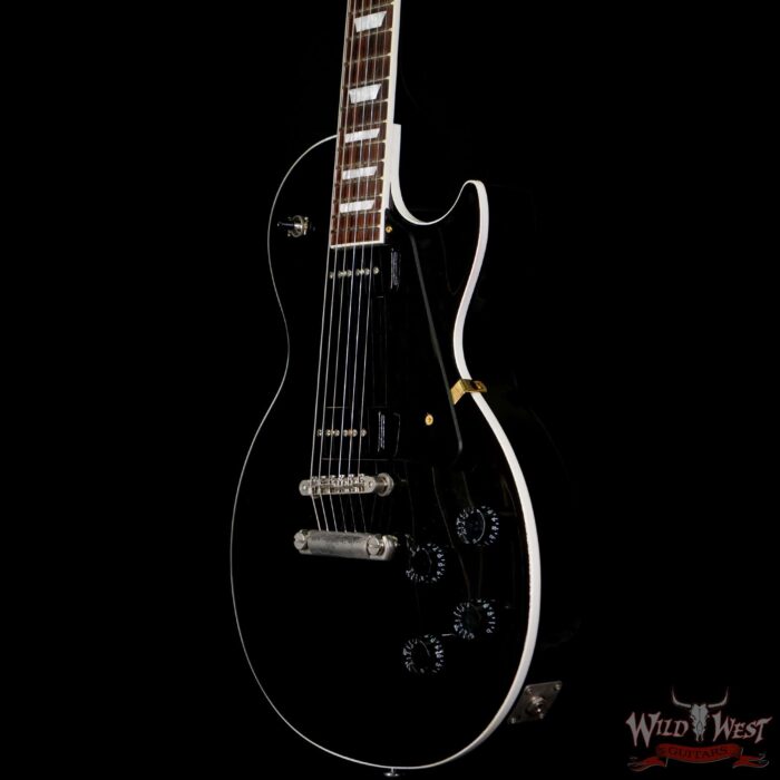 2018 Gibson Les Paul Classic P90 Black - Image 2