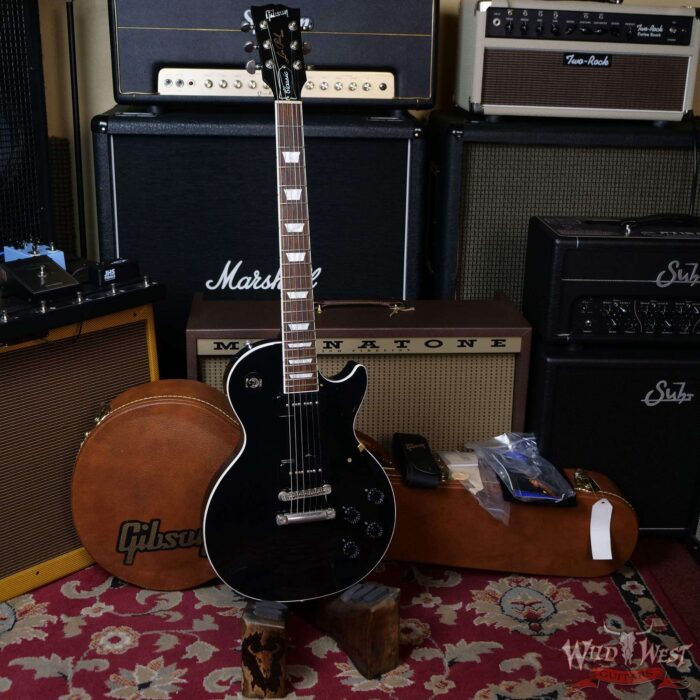 2018 Gibson Les Paul Classic P90 Black - Image 5