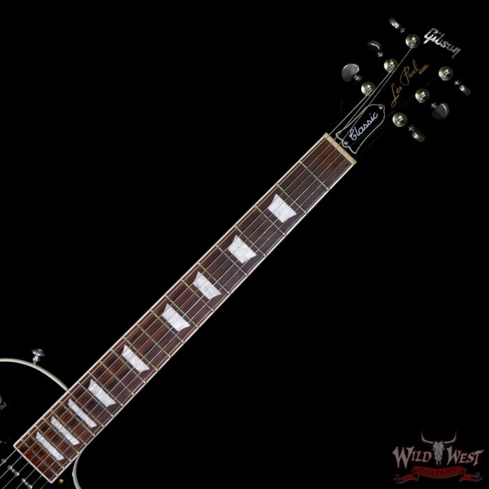 2018 Gibson Les Paul Classic P90 Black - Image 4
