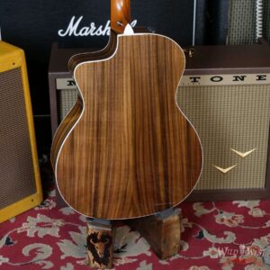 2018 Taylor 214CE DLX Electric-Acoustic Guitar Natural - Image 9