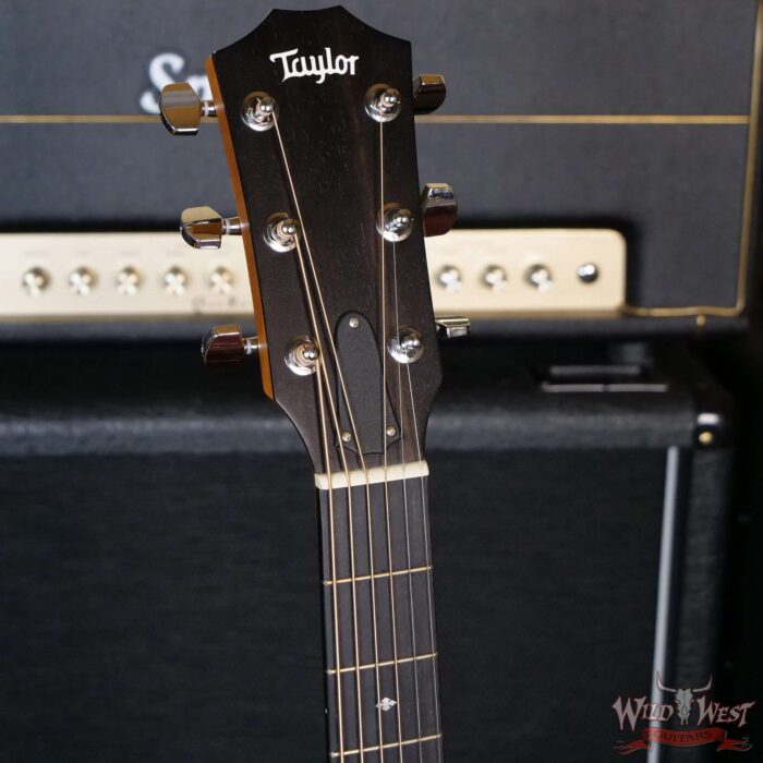 2018 Taylor 214CE DLX Electric-Acoustic Guitar Natural - Image 5