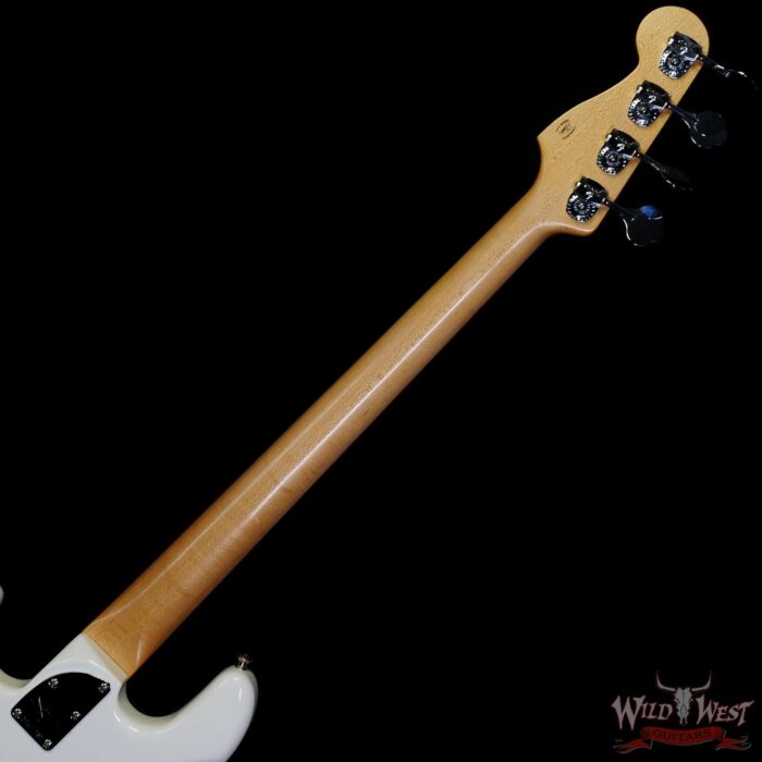 2019 Fender Custom Shop Jason Smith Masterbuilt Jazz Bass Arctic White - Image 5