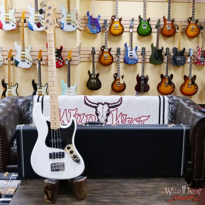 2019 Fender Custom Shop Jason Smith Masterbuilt Jazz Bass Arctic White - Image 6