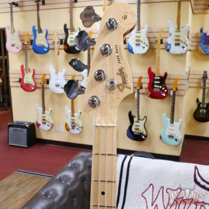 2019 Fender Custom Shop Jason Smith Masterbuilt Jazz Bass Arctic White - Image 7