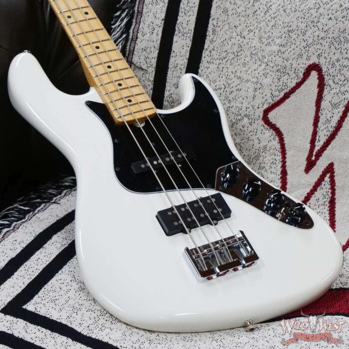 2019 Fender Custom Shop Jason Smith Masterbuilt Jazz Bass Arctic White - Image 8