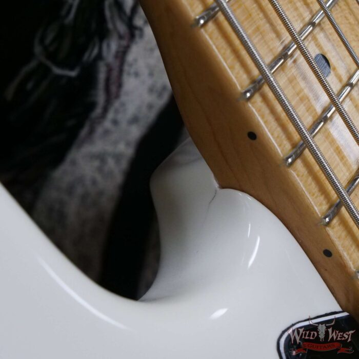 2019 Fender Custom Shop Jason Smith Masterbuilt Jazz Bass Arctic White - Image 9