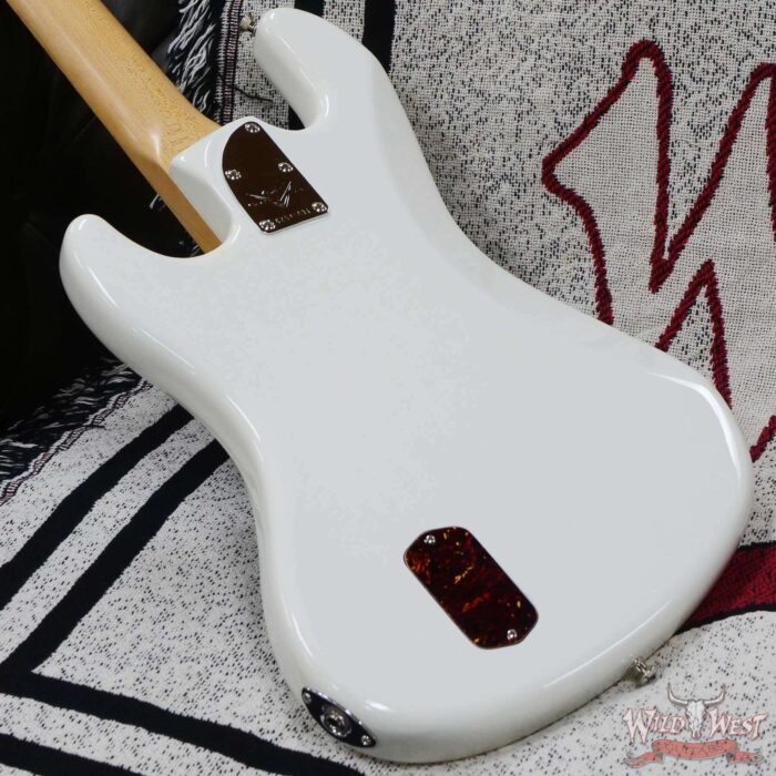 2019 Fender Custom Shop Jason Smith Masterbuilt Jazz Bass Arctic White - Image 13