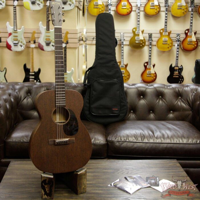 2019 Martin USA 15 Series 000-15M Electric-Acoustic Guitar Dark Mahogany with Gig Bag - Image 8
