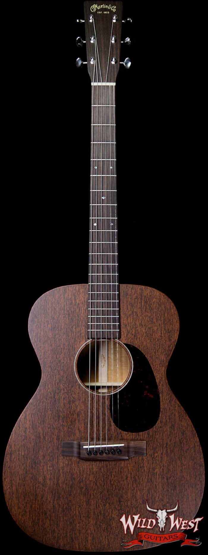 2019 Martin USA 15 Series 000-15M Electric-Acoustic Guitar Dark Mahogany with Gig Bag - Image 1