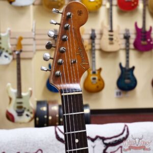 2020 Fender Custom Shop Dale Wilson Masterbuilt 1961 Stratocaster Heavy Relic Desert Sand over 3 Tone Sunburst 7.30 LBS - Image 7